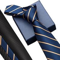 Men's Ties Neckties Stripes and Plaid Formal Evening Wedding Party Festival Lightinthebox - thumbnail
