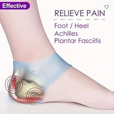 2pcs Heel Protector, Feet Pain Relief With Achilles Tendonitis Thorn Pain For Men Women miniinthebox 2pcs Heel Protector, Feet Pain Relief With Achilles Tendonitis Thorn Pain For Men Women miniinthebox