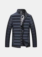 Solid Color Puffer Jacket