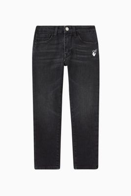 Diagonals Slim Jeans in Denim