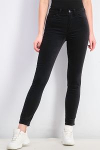 Womens High Rise True Skinny Pants  Black