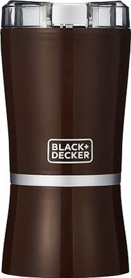Black+Decker Coffee Grinder And Coffee Bean Mill, 150 W, CBM4-B5, Brown