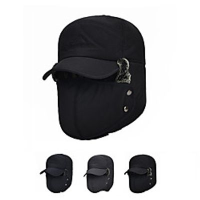 unisex warm hats strong windproof trapper hat windproof cold weather ski face mask, gray Lightinthebox