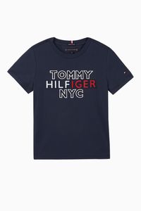 NYC Logo Cotton T-Shirt
