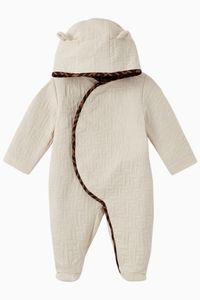 FF Quilted Hooded Playsuit