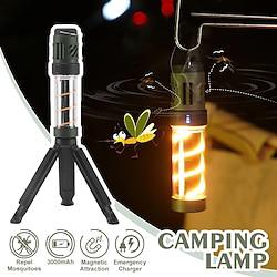 Portable Mosquito Repeller with Camping LightRechargeable Magnetic Mosquito Repellent Lamp Fishing Hiking ToolsTent Lantern Lightinthebox