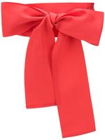 Sara Roka oversized bow belt - ORANGE