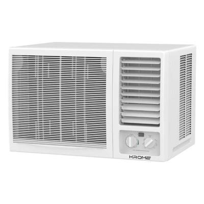 Krome 2 Ton Window Air Conditioner, 24000 BTU, R410a Gas, Rotary compressor, Energy Efficient, Turbo mode - White- KR-AWR24ST3