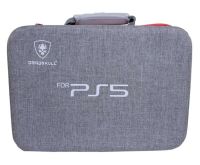 Dead Skull Hardshell PlayStation 5 PS5 Carrying Case, Grey
