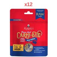 Kelly & Co's Freeze Dried Carni Bite Topper Mix In Chicken For Dog Treat - 10g (Pack of 12)