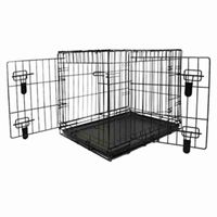 Nutrapet Double Door W Divider Medium 93x57.5x65.5 Cms