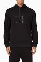 Eagle Logo Cotton Hooded Sweatshirt Eagle Logo Cotton Hooded Sweatshirt