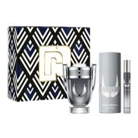 Paco Rabanne Invictus Platinum 3Pcs (M) Edp 100Ml + 150Ml Deo Spray + Edp 10Ml Travel Spray Set