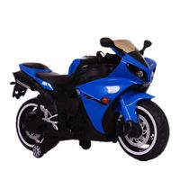 Megastar Ride On Razor Sports 12V Motorbike With Training Wheels For Lil Racers - Blue (UAE Delivery Only)