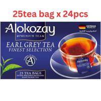 Alokozay Earl Grey - 25 Tea Bags In Foil Wrapped Envelopes X 24