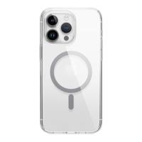 Elago MagSafe Hybrid Clear Case For iPhone 15 Pro Max - Medium Grey