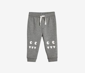 Baby Boys Monster-Graphic Jogger Pants  Pewter Heather