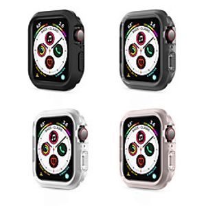 Smart watch Case Cases For Apple iWatch 44mm Silicone Screen Protector Smart Watch Case Compatibility Lightinthebox