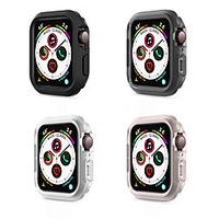 Smart watch Case Cases For Apple iWatch 44mm Silicone Screen Protector Smart Watch Case Compatibility Lightinthebox - thumbnail