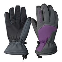 Ski Gloves Snow Gloves for Women Thermal Warm Waterproof Windproof PU Leather Full Finger Gloves Snowsports for Cold Weather Winter Skiing Snowboarding Lightinthebox - thumbnail