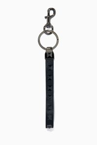 Valentino Garavani Rockstud Keyring in Calfskin