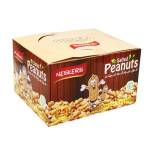 Neskers Salted Peanuts 25x13gm