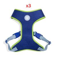 Zee Dog Astro Adjustable Air Mesh Harness Medium (Pack of 3)