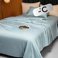 Cooling Comforter Absorbs Body Heat to Keep Cool Cooling Blanket Cold Tech Fabric Summer Comforter Lightinthebox