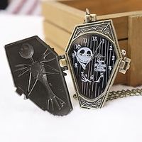 Retro Pocket Watch with Chain Anime Christmas Creative Quartz Perfect Gift for Fashion Lovers miniinthebox - thumbnail