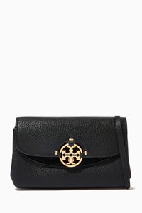 Miller Chain Wallet in Pebbled Leather