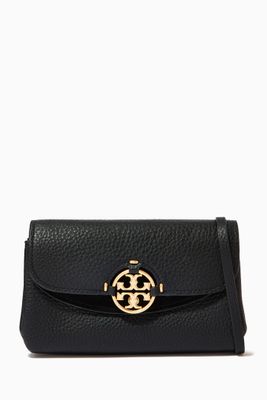 Miller Chain Wallet in Pebbled Leather