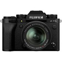 FUJIFILM X-T5 Mirrorless Camera with 18-55mm Lens, Black