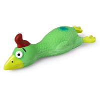 Crinkle Flying Hen Dog Toy