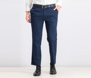 Mens Collins Slim-Fit Pants  Navy