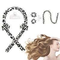 4pcsset (1pcs Hair Curlers1pcs hair claw 2pcs scrunchies) Heatless Curling Rod Headband Heatless Curler No Heat Curls Ribbon with Hair Clips and Scrunchie Sleeping Curls Silk Ribbon Hair Rollers Lightinthebox - thumbnail
