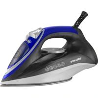 Sonashi Steam Iron With Ceramic Soleplate - 2200W Black-Blue - SI-5084C