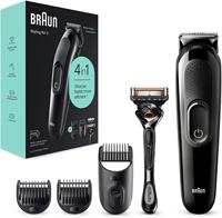 Braun 4-in-1 Face & Head Trimming Kit With Gillette Razor - SK 3300 GP