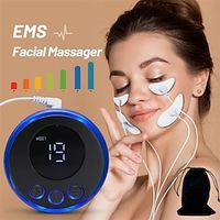 EMS Facial Massager for Face Muscle Stimulator Facial Lifting Pulse Electric V-Face Slim Eye Beauty Wrinkle Remover Skin Tighten miniinthebox - thumbnail
