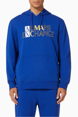 AX Colour Block Hooded Sweatshirt AX Colour Block Hooded Sweatshirt
