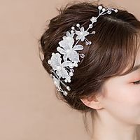 Romantic Sweet Alloy Headbands  Headdress  Headpiece with Crystals  Crystals  Rhinestones 1 PC Wedding  Special Occasion Headpiece Lightinthebox - thumbnail