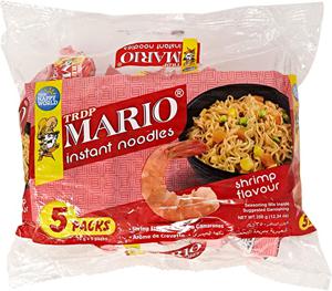 Mario Instant Shrimp Noodles - 350 Gm Pack Of 8 (UAE Delivery Only)