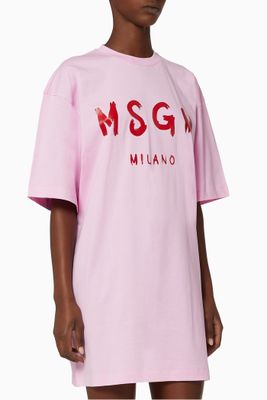 Logo Jersey T-shirt Dress Logo Jersey T-shirt Dress