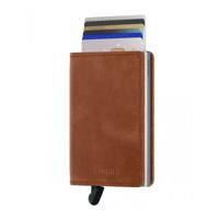 Secrid Slimwallet Vintage Cognac-Silver