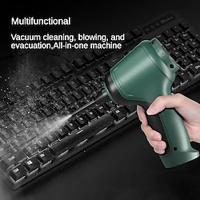 Car Wireless Vacuum Cleaner Multi-functional Strong Blow Suction Household Small Air Suction Handheld High Power Dust Blower Lightinthebox