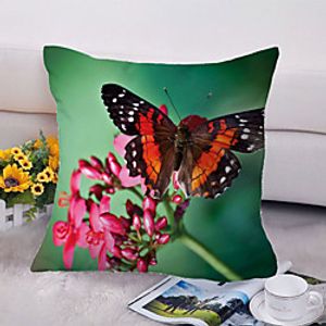 Double Side Cushion Cover 1PC Soft Decorative Square Throw Pillow Cover Cushion Case Pillowcase for Sofa Bedroom Livingroom Outdoor Superior Quality Machine Washable Lightinthebox