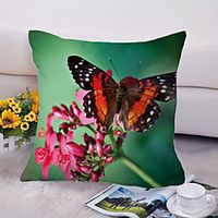 Double Side Cushion Cover 1PC Soft Decorative Square Throw Pillow Cover Cushion Case Pillowcase for Sofa Bedroom Livingroom Outdoor Superior Quality Machine Washable Lightinthebox - thumbnail