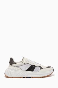 Speedster Sneakers in Calfskin & Technical Mesh