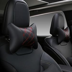 Car Red Wine Headrests, Seats, Neck Pillows, Car Sleep, Car Bone Pillows, Side Cushions, Children, Adults, All Year Round miniinthebox