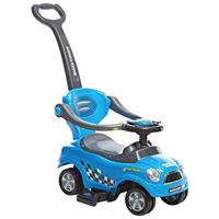 Super Coupe Handle Push Ride-On - Blue (UAE Delivery Only)