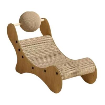Thunder Paws Moonstone Cat Cardboard Scratcher 52X25X32Cm